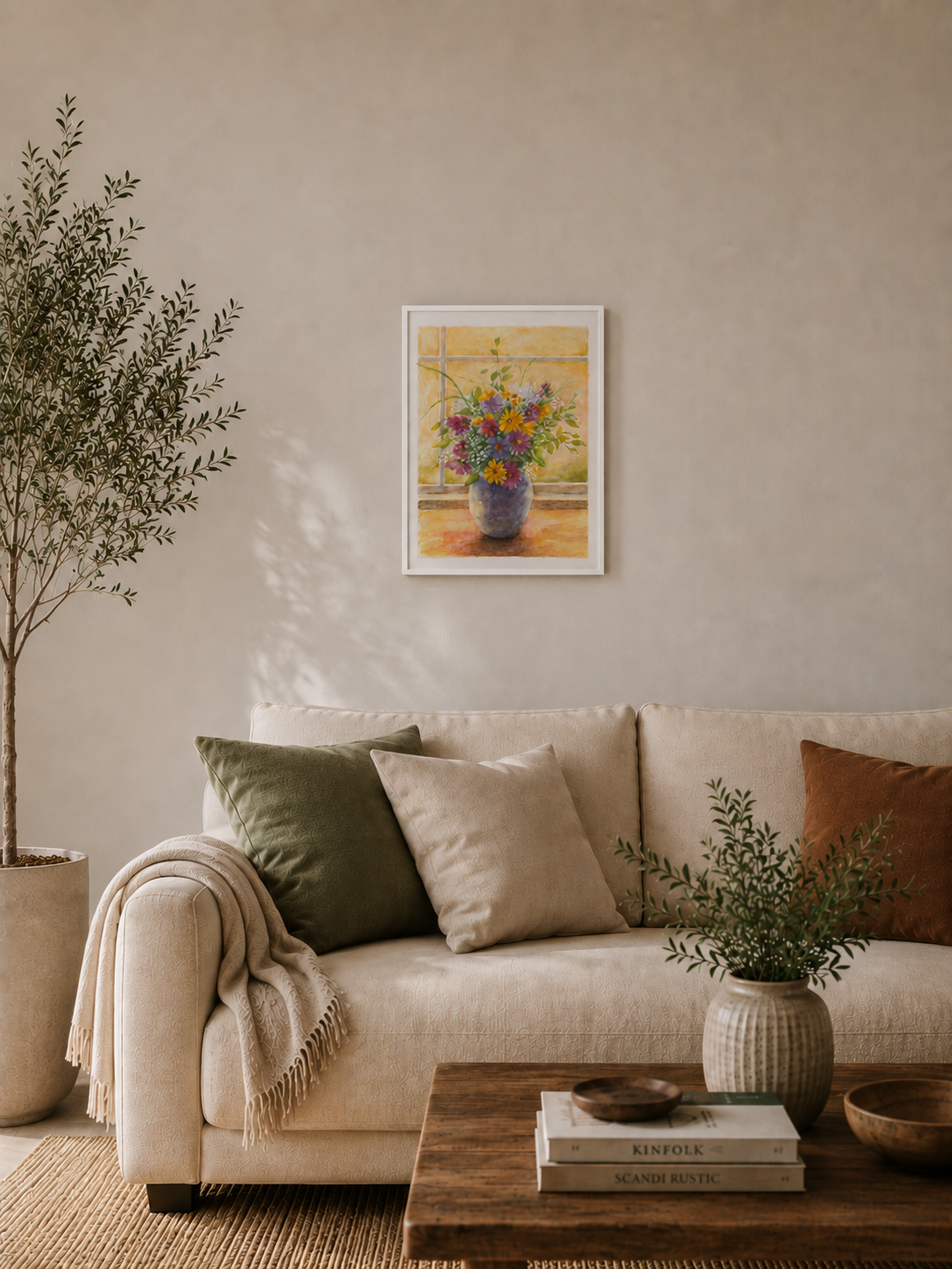 The Bouquet from Barbro - Fine Art Print